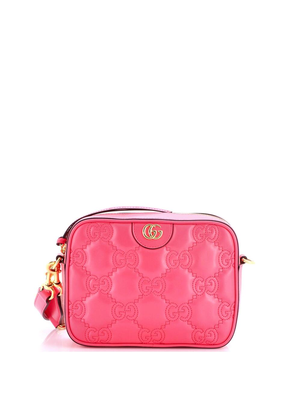 Gucci Zip Camera Bag Gg Matelasse #347704G13B
